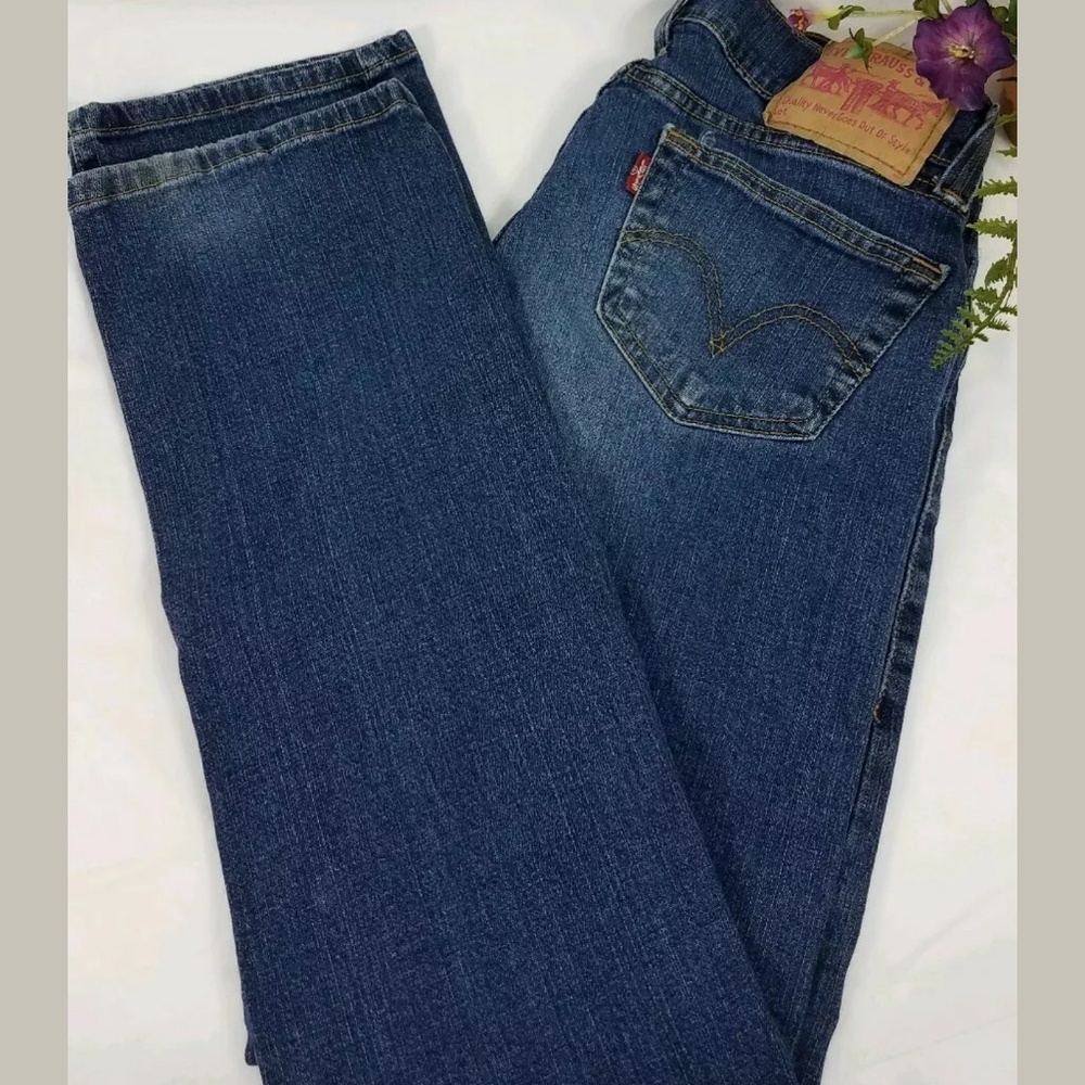 Levi's 504 Women's Slouch Straight Jeans Size 11 M